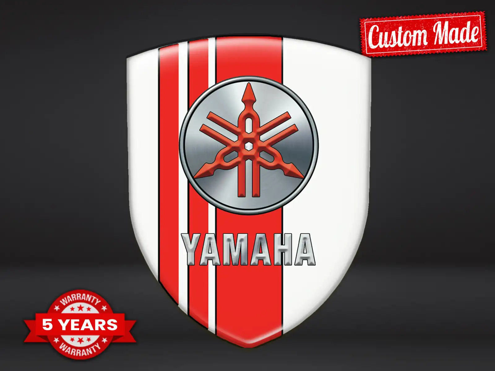 Yamaha Heckscheibensticker Sportlich Modern Luxus Auto